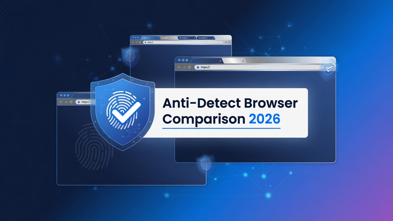 Comparison of the best anti-detect browsers in 2026 including SafeLog