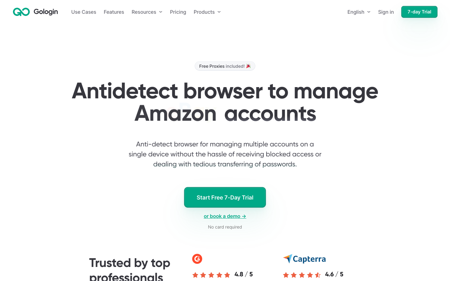 GoLogin website GoLogin website